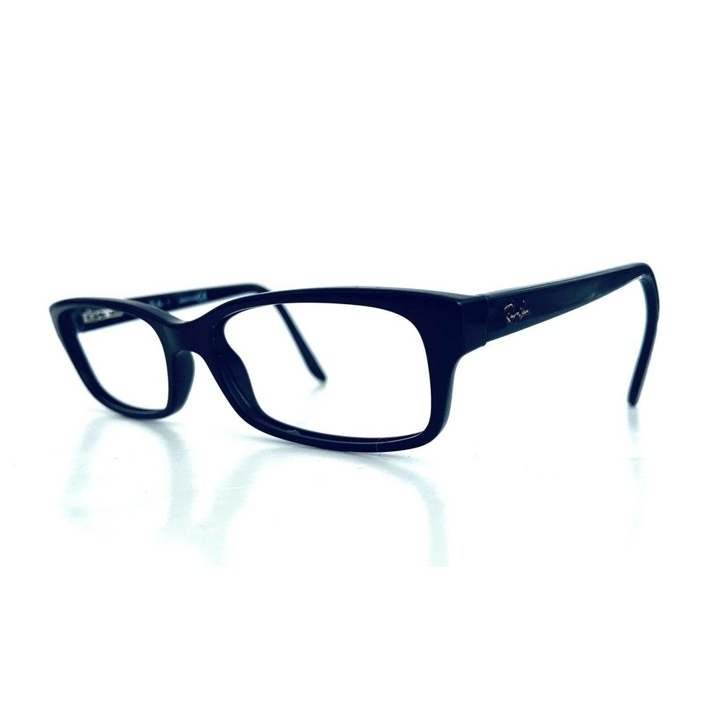 Rayban Rectangular Black Glasses - image 1